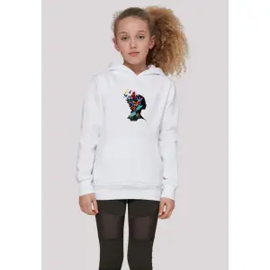 Толстовка F4NT4STIC "Butterfly Silhouette HOODIE UNISEX", принт, белый