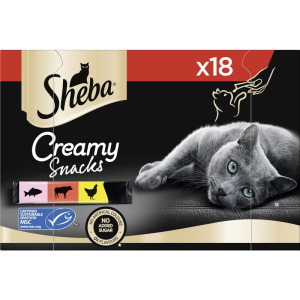 Creamy Snacks 3 варианта мультиупаковка MSC Sheba, 216 g