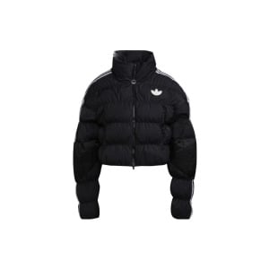 Женское укороченное пальто Adidas Originals, цвет Black