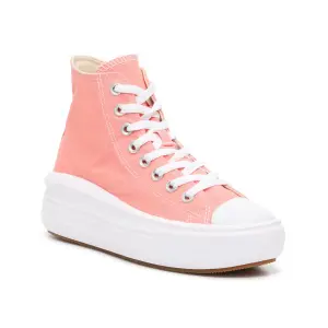 Кроссовки Chuck Taylor All Star Move High-Top Sneaker Converse, цвет coral