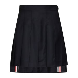 Thom Browne плиссированная юбка 'School Uniform', синий