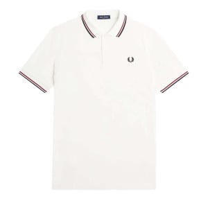 Поло Fred Perry Twin, белый