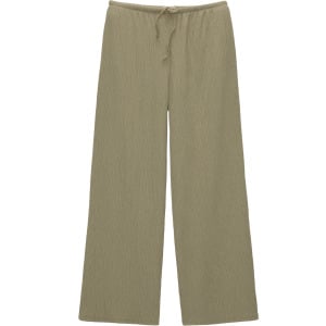 Брюки FLOWING PULL&BEAR, цвет khaki