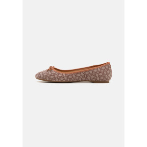 Классические балетки ABIGAIL SIGNATURE BALLET FLAT Coach, цвет ochre/gray/beige