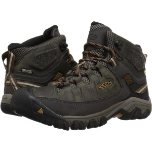 Походная обувь KEEN Targhee III Mid Waterproof, цвет Black Olive/Golden Brown