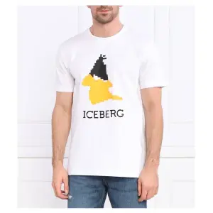 Футболка стандартного кроя Iceberg, белый