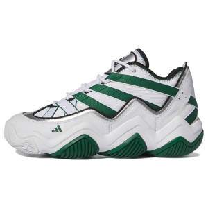 Adidas originals Top Ten Vintage Мужские баскетбольные кроссовки, White/Green