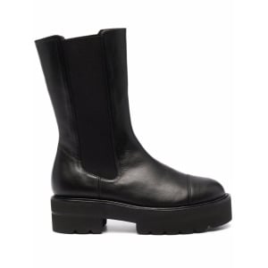 Stuart Weitzman ботинки Presley Ultralift 60 на платформе, черный