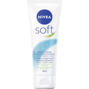 Мягкий освежающий увлажняющий тюбик NIVEA, 75 ml