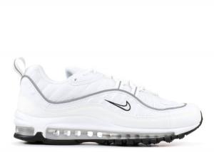 Nike air max 98 reflective hot sale silver