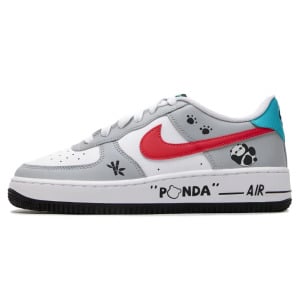 Обувь для скейтбординга Air Force 1 для детей, начальная школа Nike, цвет White Gray