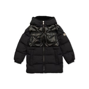 Moncler Enfant Bazzin пуховик, черный