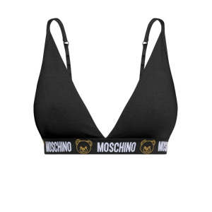 Moschino бюстгальтер с плюшевым мишкой, черный