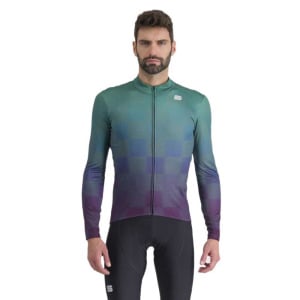 Джерси с длинным рукавом Sportful Rocket Thermal, зеленый