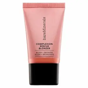 Сияющие румяна и бронзер Complexion Rescue Blonzer Bareminerals, цвет kiss of rose