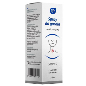 Life Spray Do Gardła Silver оральный спрей, 30 ml