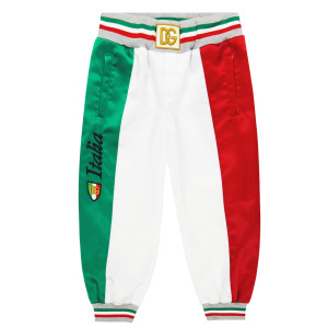 Полосатые спортивные штаны Dolce&Gabbana, разноцветный