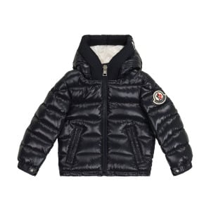 Стеганый пуховик Salzman Moncler Enfant, синий