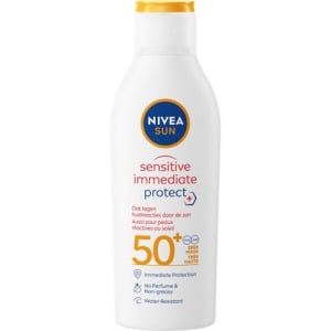 Nivea Sun Sensitive Солнцезащитное молочко для мгновенной защиты SPF 50+ 200 мл