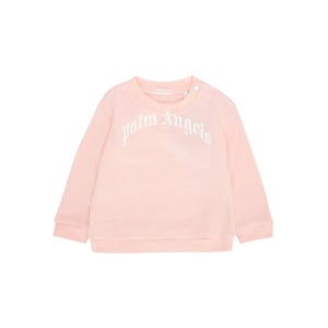 Palm Angels Kids толстовка с логотипом, розовый