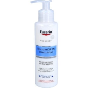 Dermatoclean Очищающее молочко с гиалуроном 200 мл, Eucerin