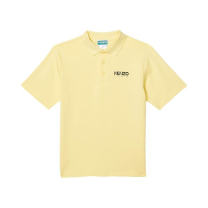 Поло Kenzo Short Sleeve Polo Front Embroidered Logo, желтый