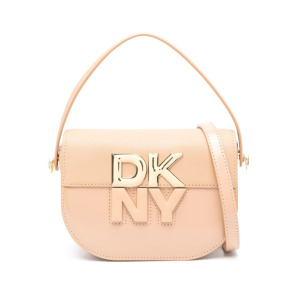 DKNY сумка-тоут с логотипом, нейтральный цвет