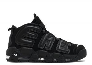 Nike SUPREME X AIR MORE UPTEMPO BLACK CDEK.Shopping