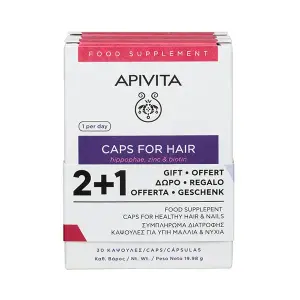 Укрепить волосы Caps For Hair Apivita, 1 UD