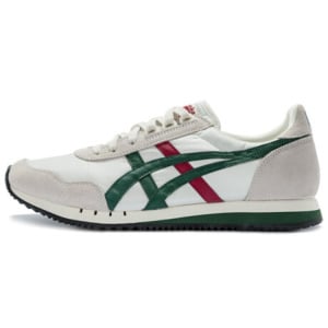 Кроссовки Onitsuka Tiger Dualio Lifestyle Unisex, белый/красный/зеленый