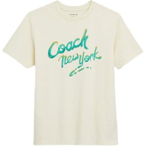 Футболка мужская белая Coach, белый