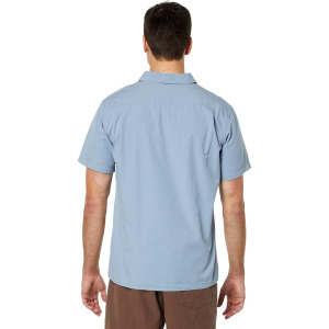 Рубашка Rhythm Essential Short Sleeve Shirt, цвет Seafoam