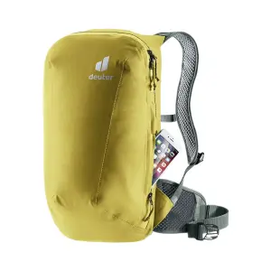 Велосипедный рюкзак deuter "Подробнее Plamort 12", цвет 8207 Turmeric-Ivy