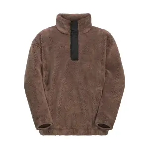 Свитер с воротником стойкой Jack Wolfskin "TEEN HALFZIP FLEECE G", цвет Wild-Ginger