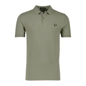 Рубашка Поло с короткими рукавами Fred Perry, зеленый