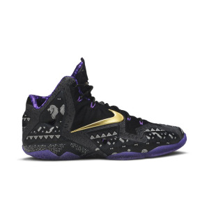 Кроссовки Nike LeBron 11 'BHM', черный