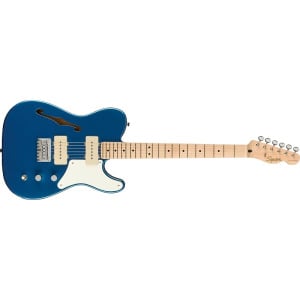 Электрогитара Squier 0377020502 Paranormal Cabronita Telecaster Thinline, Maple Fingerboard, Parchment Pickguard, Lake Placid Blue