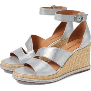 Туфли Johnston & Murphy Marcia Asymmetrical Sandal, цвет Silver Metallic