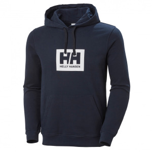 Толстовка с капюшоном Helly Hansen HH Box, темно синий