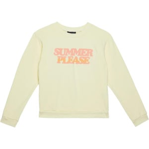 Толстовка Tiny Whales Summer Please Graphic Boxy Sweatshirt, цвет Light Yellow