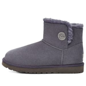 Зимние ботинки mini bailey snaps Ugg, серый