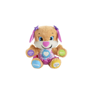 Интерактивный талисман Fisher-Price Puppy Little Sister — учитесь и смейтесь! Fisher Price