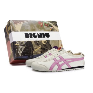 Кроссовки Onitsuka Tiger MEXICO 66 Lifestyle Shoes Unisex Low-top Light Pink, розовый