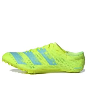 Кроссовки adizero finesse шипы Adidas, зеленый