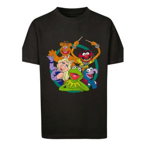 Футболка F4NT4STIC Disney Die Muppets Group Circle, черный