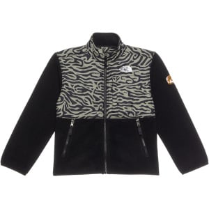 Куртка The North Face Kids Teen Denali Jacket, цвет TNF Black/Clay Grey TNF Tiger Stripe Print