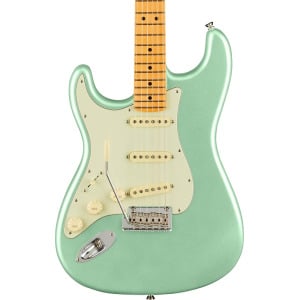 Электрогитара Fender American Professional II Stratocaster, Lefty, Maple FB, Mystic Surf Green