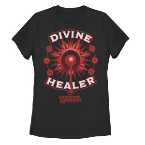 Детская футболка с рисунком Dungeons & Dragons Divine Healer Licensed Character