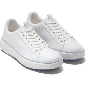 Кроссовки Cole Haan GrandPro Topspin Golf, цвет Optic White/Heather/Optic White