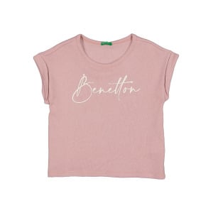 Футболка Benetton, розовый